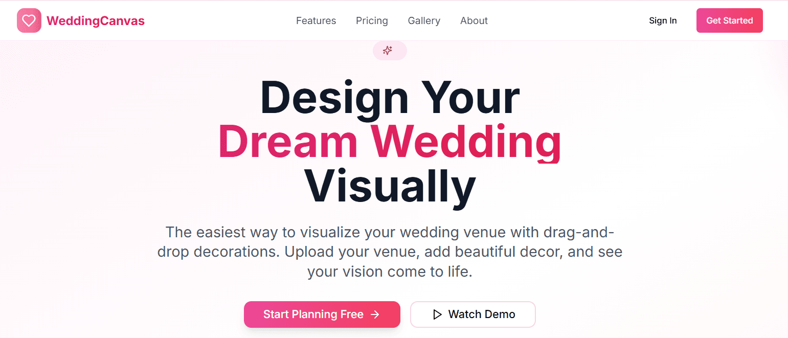 WeddingCanvasAI